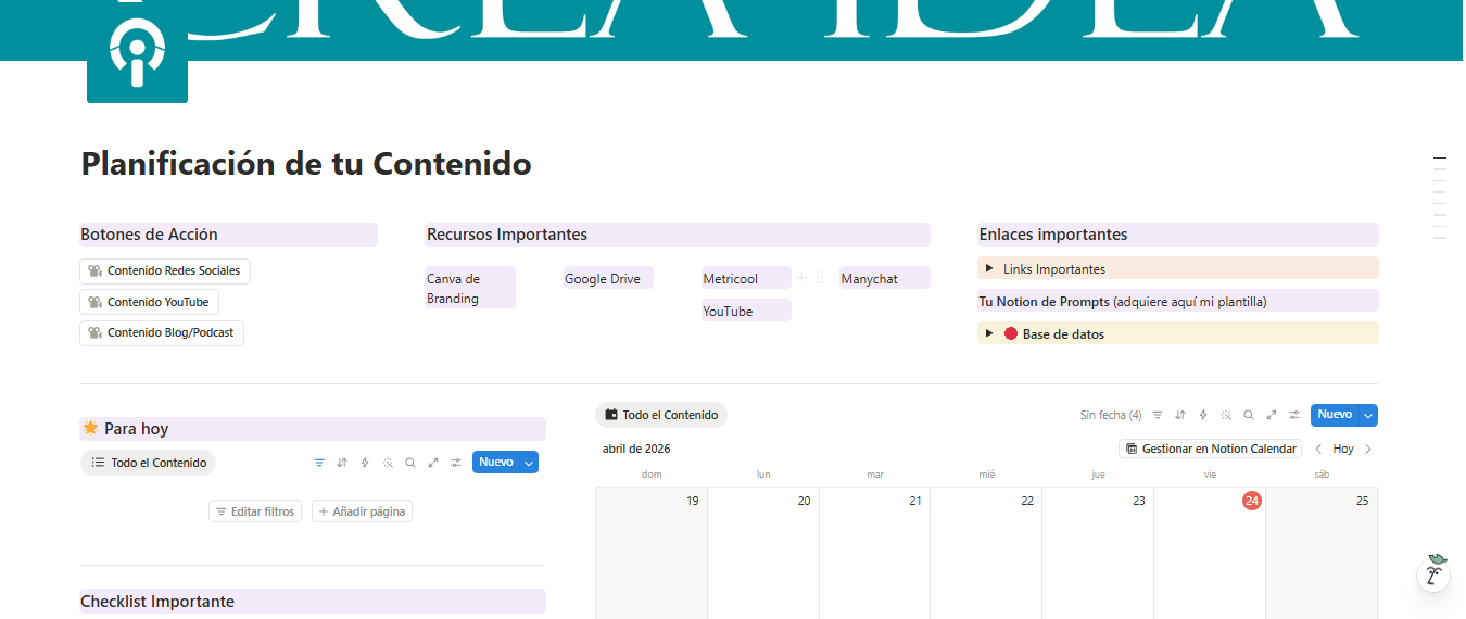 Planificación de contenido
